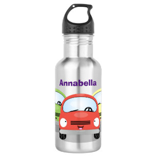 Bouteille D'eau Caricature de voitures Cute kawaii