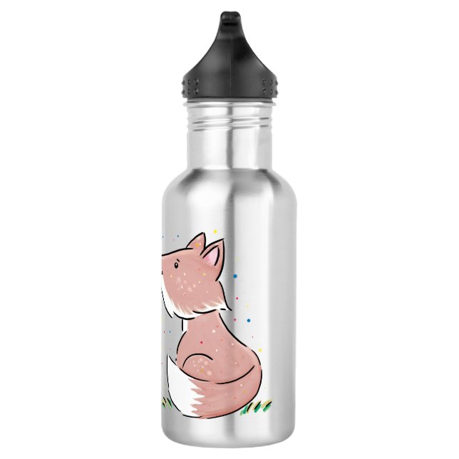 Bouteille D'eau Caricature pour bébé renard (Droite)