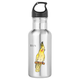 Bouteille D'eau Caricature pour oiseaux Cockatiel