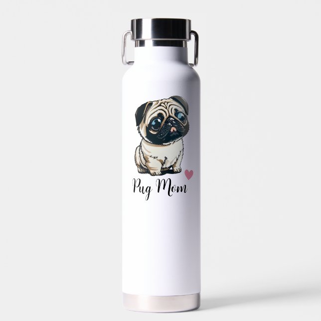 Bouteille D'eau Carlin Maman Cuivre Vacuum (Avant)