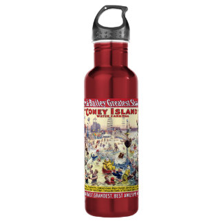 Bouteille D'eau Carnaval de Coney Island, 1898