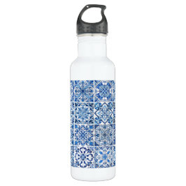 Bouteille D'eau Carrelage méditerranéen, Portugais, Azulejo, Majol