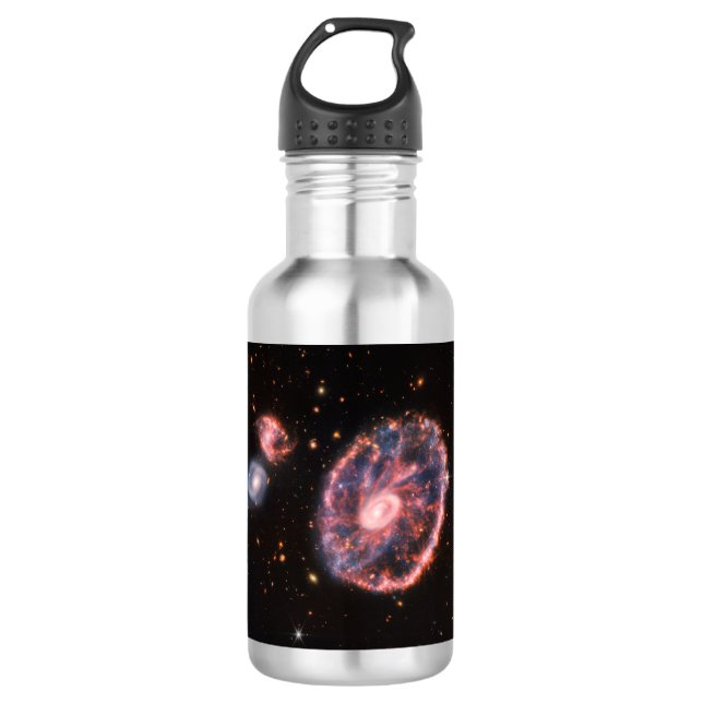 Bouteille D'eau Cartwheel Galaxy, James Webb Télescope Spatial (Devant)