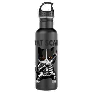 Bouteille D'eau Cat Scan CT Scan Funny Cat X-Ray Pun Mème Rad Tech
