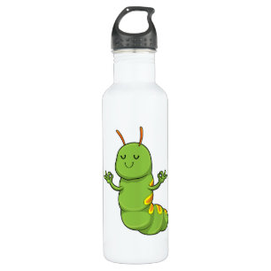 Bouteille D'eau Caterpillar à la Méditation du Yoga
