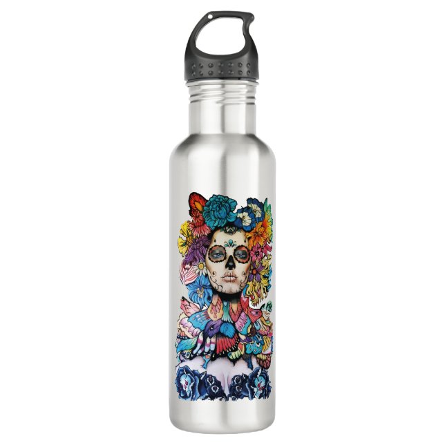 Bouteille D'eau Catrina Multicolor (Devant)