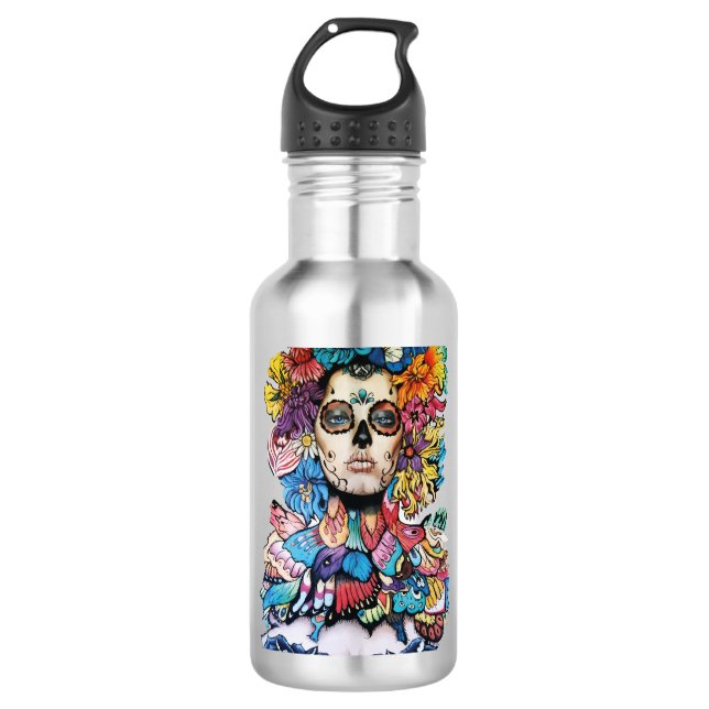 Bouteille D'eau Catrina Multicolor (Devant)
