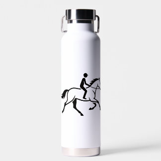 Bouteille D'eau Cavalier & Cheval