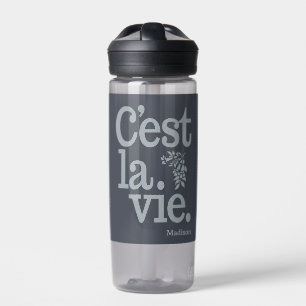 Bouteille D'eau C'est La Vie Nom personnalisé