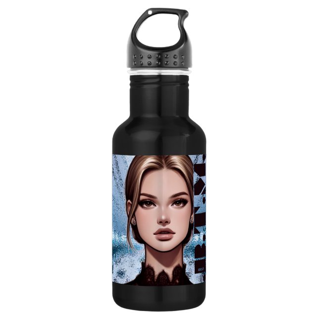 Bouteille D'eau C'est simple. Conception de caractères Animée (Devant)