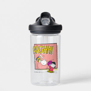 Bouteille D'eau Charlie Brown et Lucy Football Comic Graphic