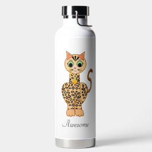 Bouteille D'eau Chat Tigre Magnifique