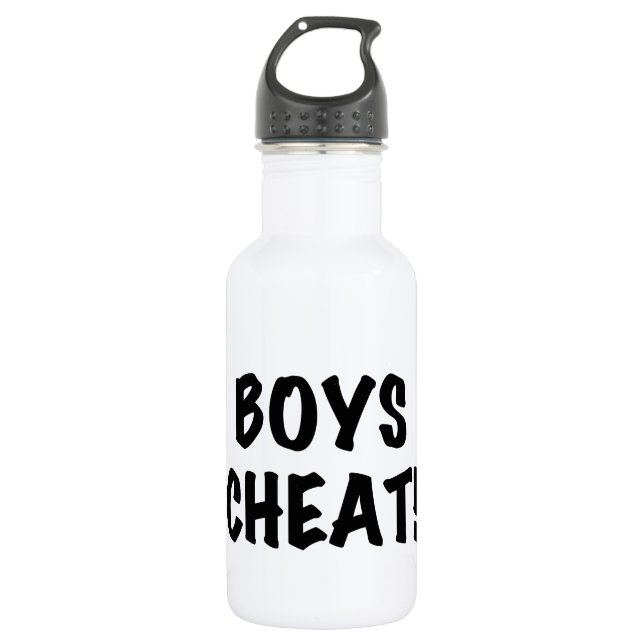 Bouteille D'eau Cheat de Boys (Devant)