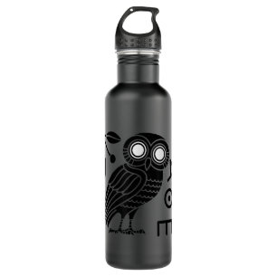 Bouteille D'eau Chemise de hibou d'Athéna Mythologie grecque antiq