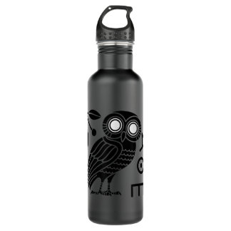 Bouteille D'eau Chemise de hibou d'Athéna Mythologie grecque antiq