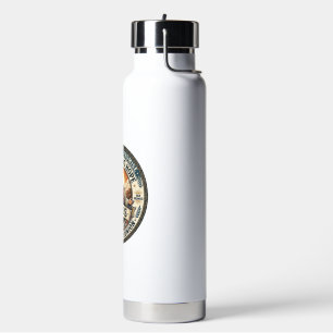 Bouteille D'eau Chemise Inspirante pour Conjoint de Militaire Jésu