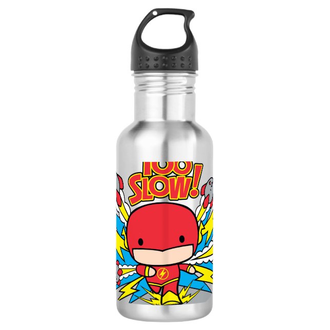 Bouteille D'eau Chibi Flash Rockets (Devant)
