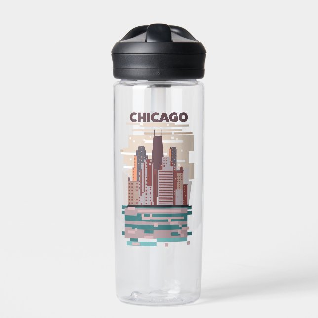 Bouteille D'eau Chicago (Extérieur)