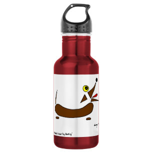 Bouteille D'eau Chien abstrait de saucisse