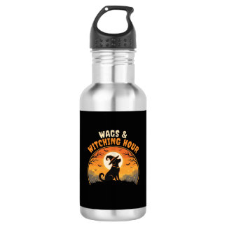 Bouteille D'eau Chien Halloween Clair de lune