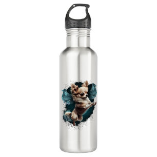 Bouteille D'eau Chihuahua Ballerina Danse de ballet