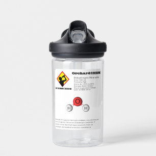 Bouteille D'eau Chimie amusante Dihydrogène Monoxyde (H2O)