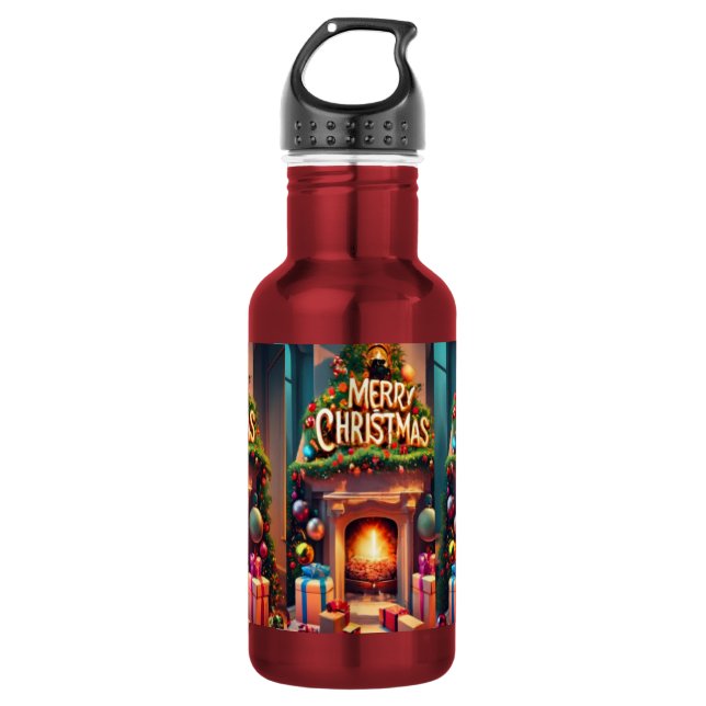 Bouteille D'eau christmas Water Bottle (Devant)