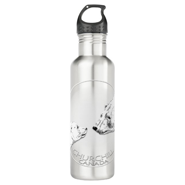 Bouteille D'eau Churchill Bear Art Bear Art (Devant)