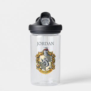 Bouteille D'eau Cimier de Hufflepuff   Ajouter Votre Nom