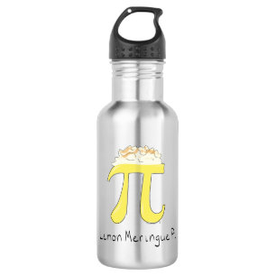 Bouteille D'eau Citron Meringue Pi Day Cute Math Green Water Botté