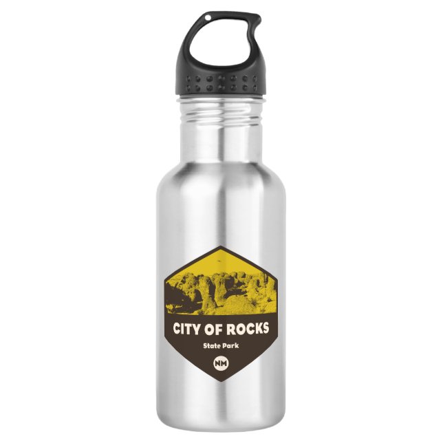 Bouteille D'eau City of Rocks State Park Nouveau-Mexique (Devant)