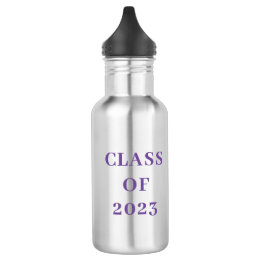 Bouteille D'eau Classe de 2023 avec nom