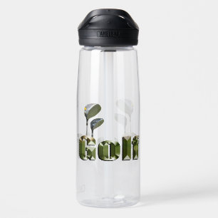 Bouteille D'eau Clubs De Golf Dimensionnels Et Nom,