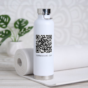 Bouteille D'eau Code QR personnalisable Votre lien de page Web