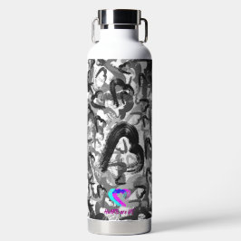 Bouteille d'eau Coeurs multiverse