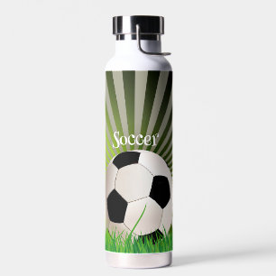 Bouteille D'eau Conception de soccer Thor Cooper Vacuum Isolé
