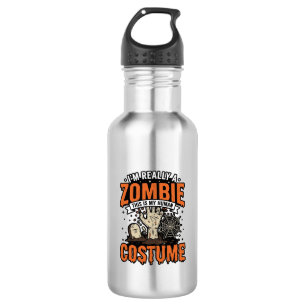 Bouteille D'eau Conception de T-shirt Halloween Costume Zombie Vin