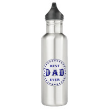 Conception du logo du meilleur DAD Jamais Badge