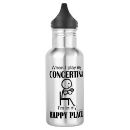 Bouteille D'eau Concertina Happy Place