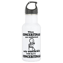 Bouteille D'eau Concertinas hors la loi