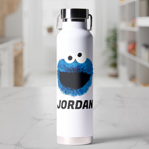 Bouteille D'eau Cookie Monster Tendance de l'aquarelle Ajouter