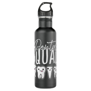 Bouteille D'eau Cool Doodle Dental Squad Dentist Dons amusants pou