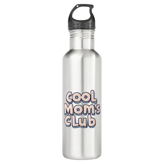 Bouteille D'eau Cool Mom's Club Funny  (Devant)