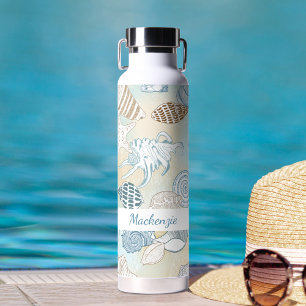Bouteille D'eau Coquillages de plage personnalisés été