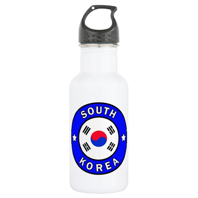 Bouteille D'eau Corée du Sud (Devant)