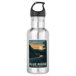 Bouteille D'eau Coucher de soleil de Blue Ridge Parkway