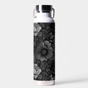 Bouteille D'eau Couleurs émaillées uniques Vintage imprimé floral