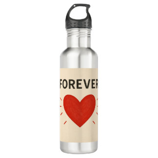 Bouteille D'eau Coupe de l'amour pour toujours