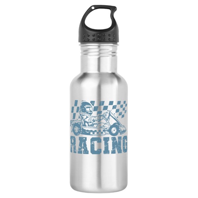 Bouteille D'eau Course de Racing (Devant)