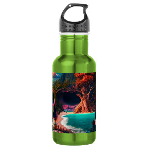 Bouteille D'eau Crâne Coloré